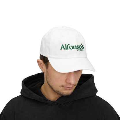 Embroidered White Classic Dad Cap